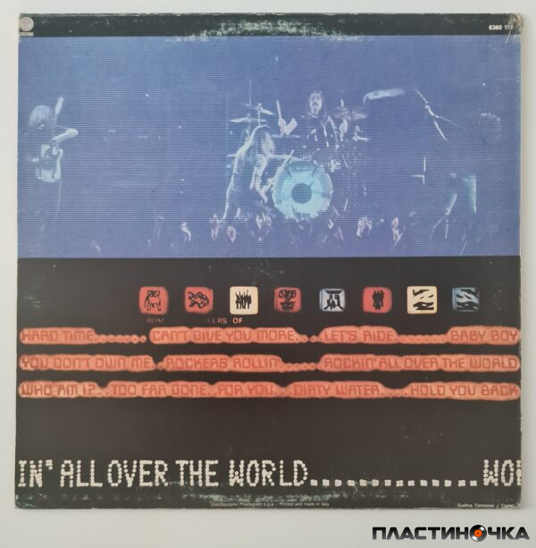 виниловая пластинка Status Quo – Rockin’ All Over The World