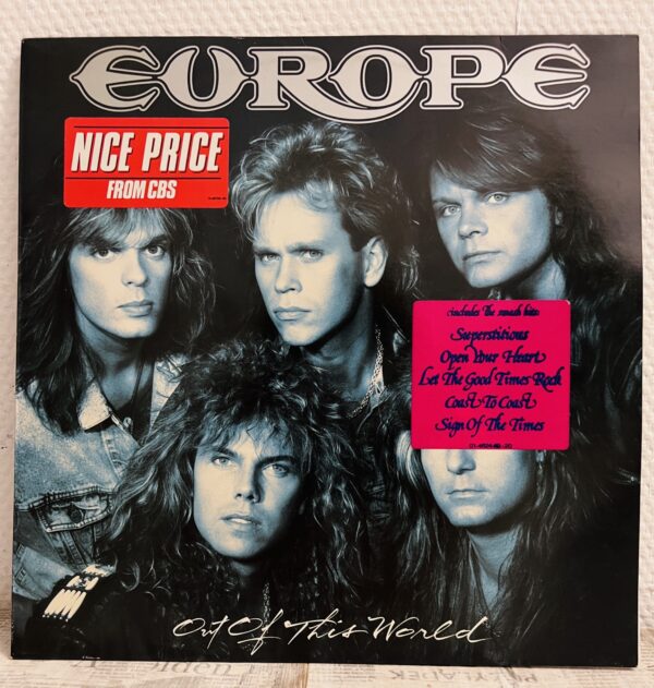 группа европа винил